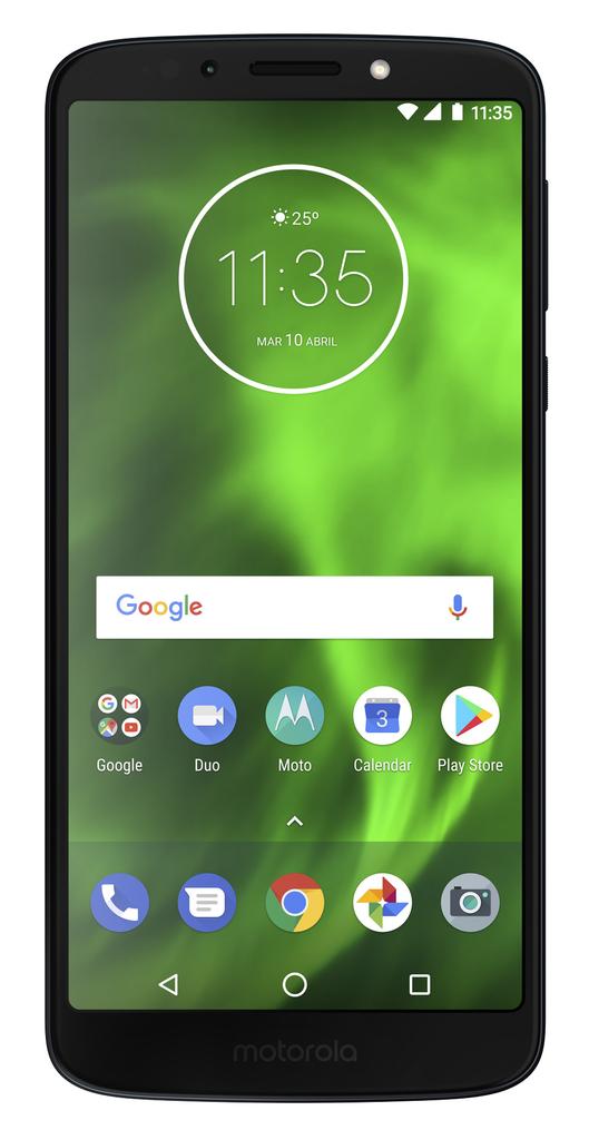 Imagen frontal Motorola Moto G6 Play