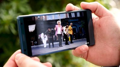 calidad de la pantalla del Sony Xperia XZ2
