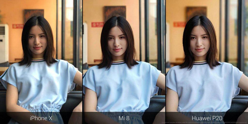 Uso de IA en el Xiaomi Mi 8