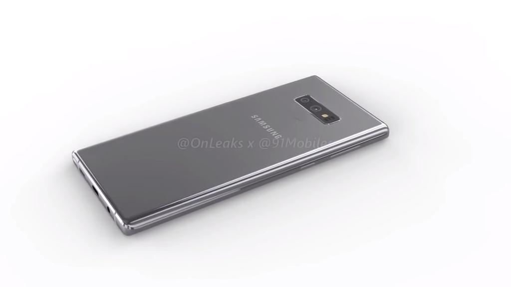 Imagen trasera Samsung Galaxy Note 9