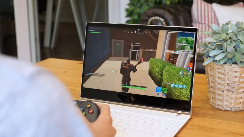 HP Spectre con Fortnite