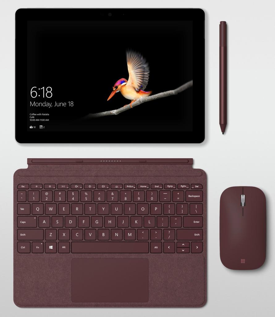 Imagen de Microsoft Surface Go con teclado