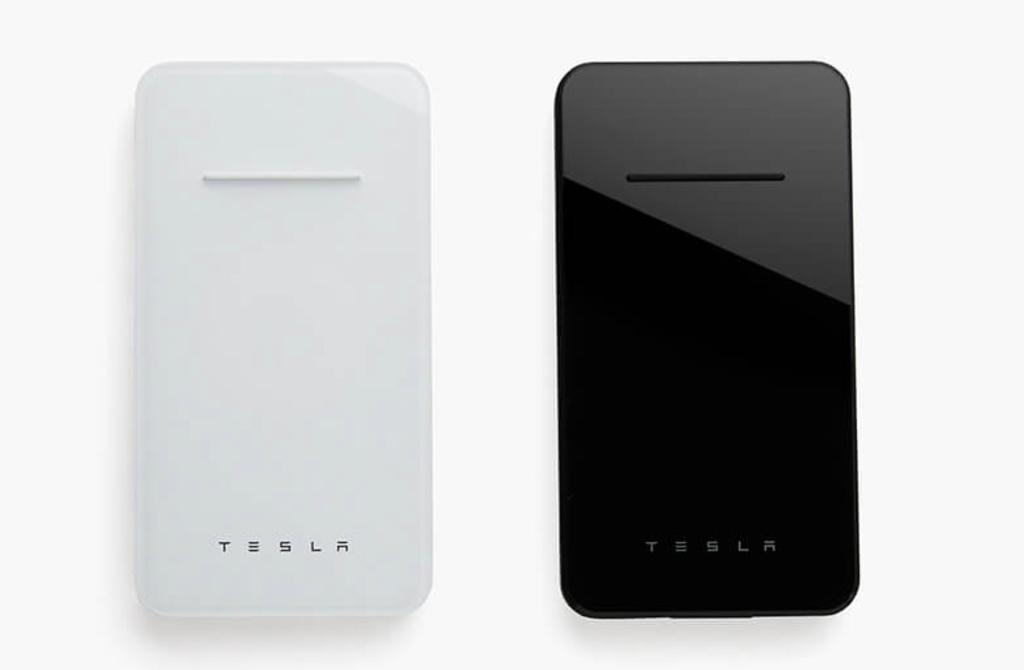 Colores de la batería externa Tesla Wireless Charger