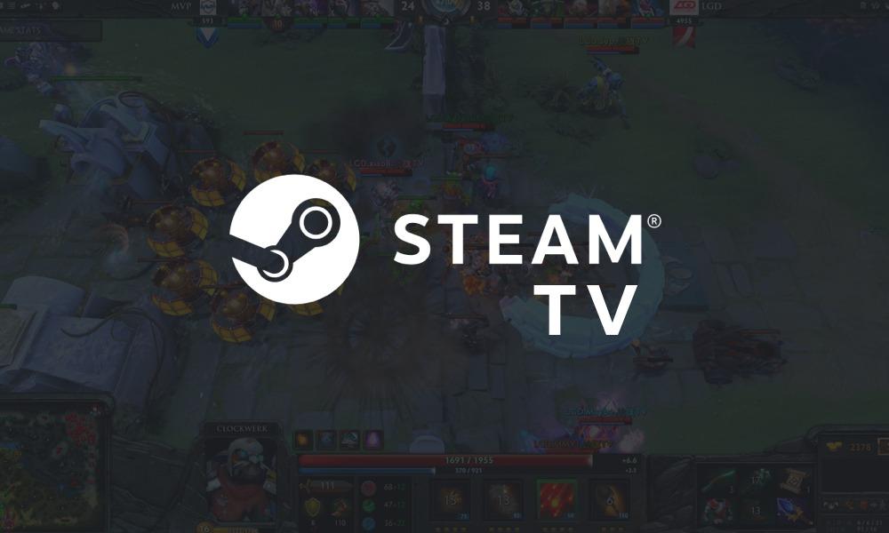 Logotipo de Steam TV