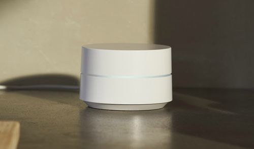Router Google WiFi en uso