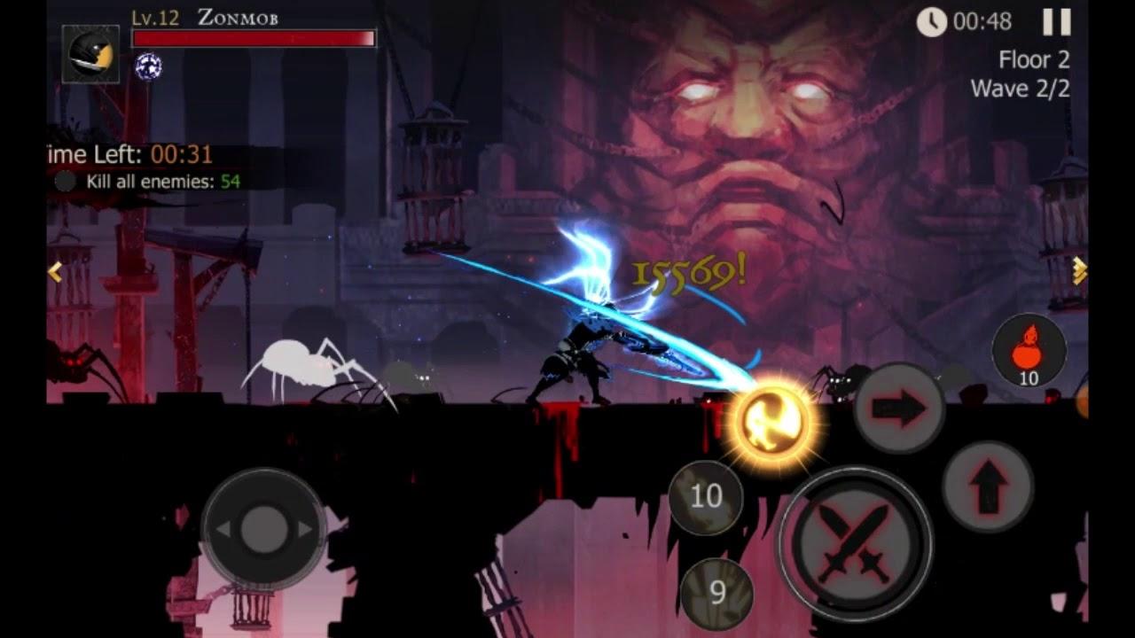 Juego Shadow of Death: Stickman Fighting - Dark Knight