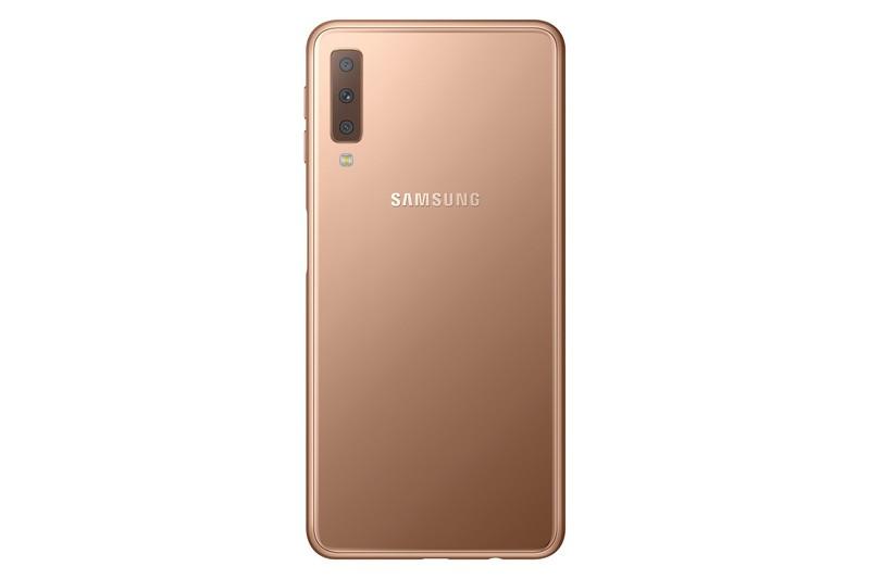 Samsung Galaxy A7 color dorado