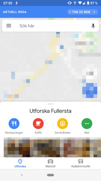 Navegación Google Maps