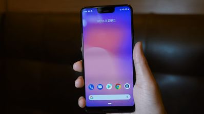Diseño frontal del Google Pixel 3 XL