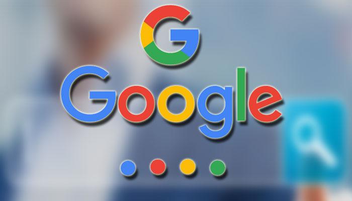 Logotipo de Googlecon fondo buscador