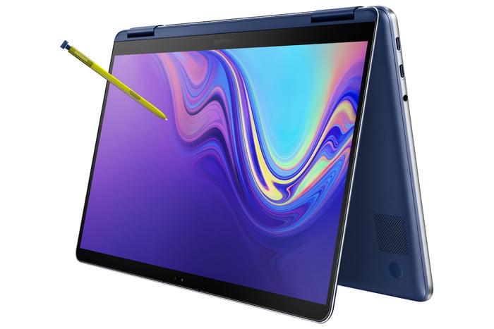 Samsung Notebook 9 Pen en modo atril