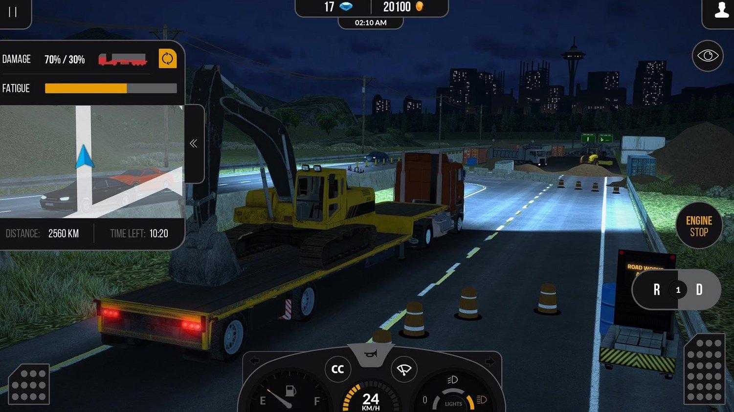 Juego Android Truck Driver Simulator Pro