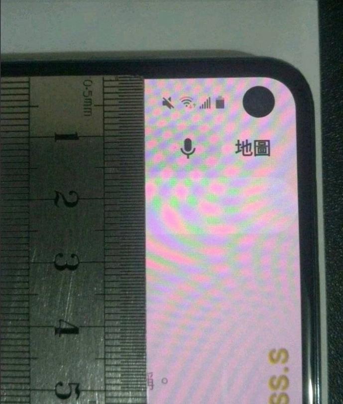Dimensiones agujero pantalla Samsung Galaxy S10e
