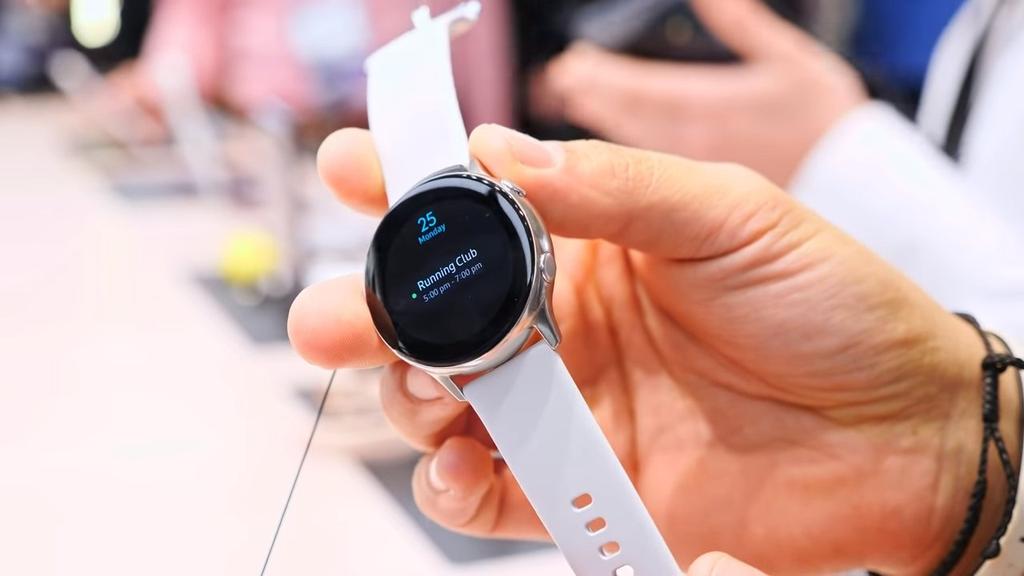 Diseño del smartwatch Samsung Galaxy Watch Active