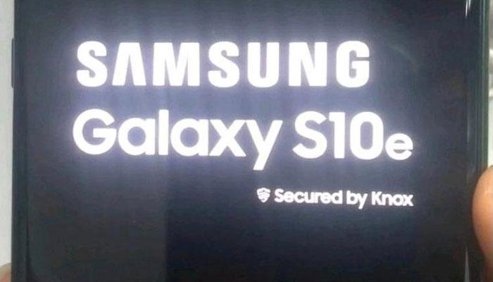 Imagen pantalla del Samsung Galaxy S10e