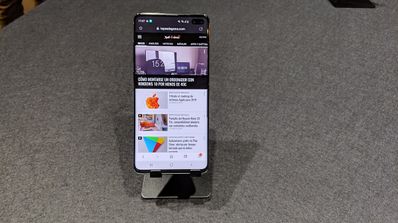 Frontal del Samsung Galaxy S10