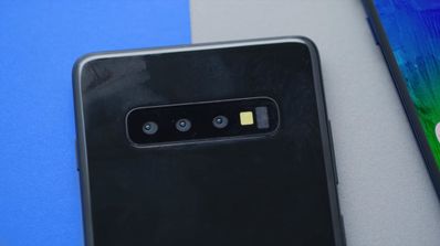 Imagen trasera del Samsung Galaxy S10