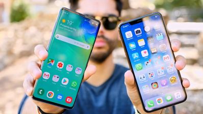 Samsung Galaxy S10+ y iPhone XS Max