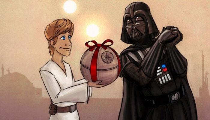 Felicitar Día del padre Star Wars