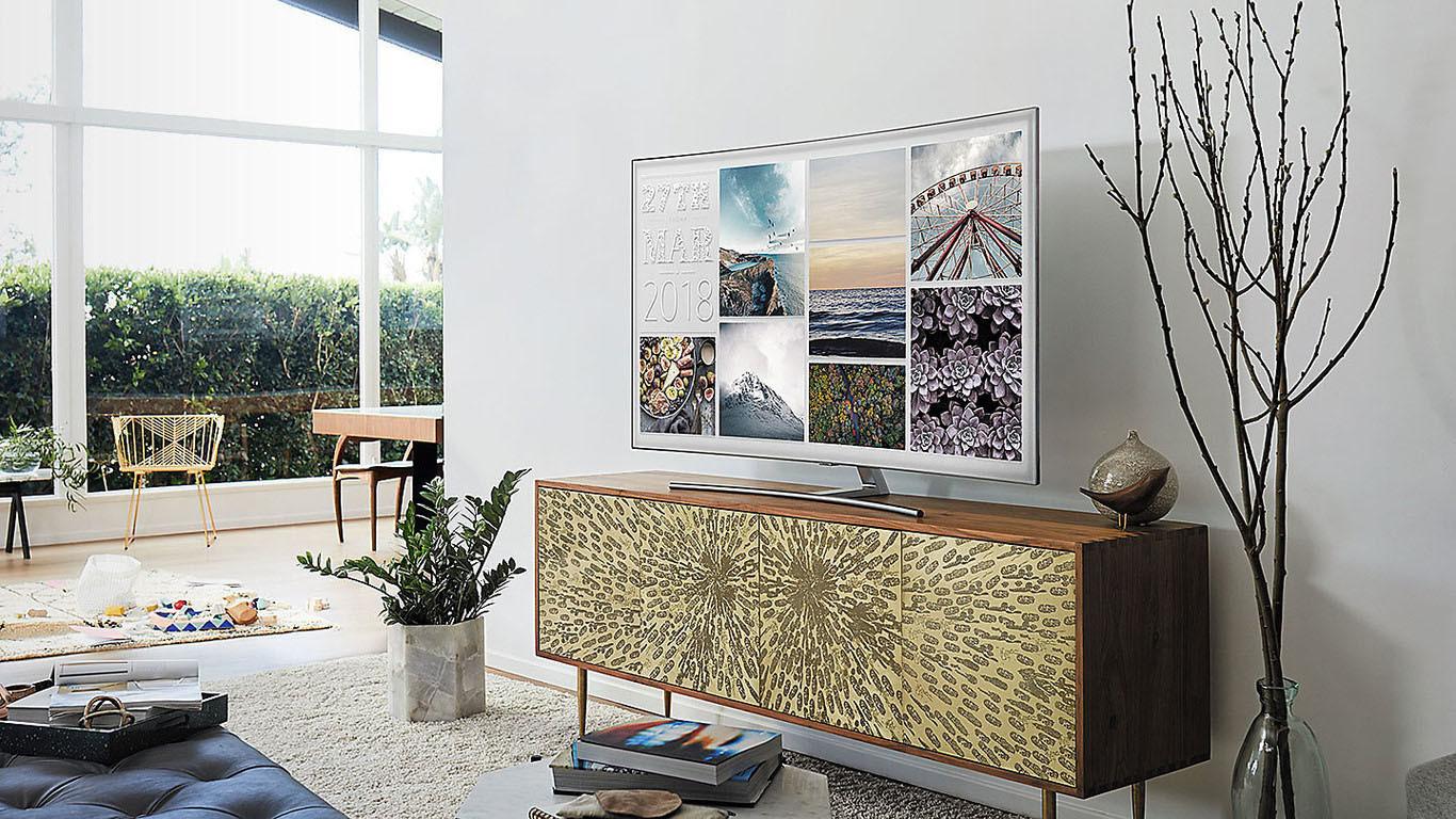 Modo Ambient en Smart TV Samsung QLED