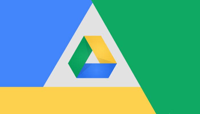 Logotipo de Google Drive colores