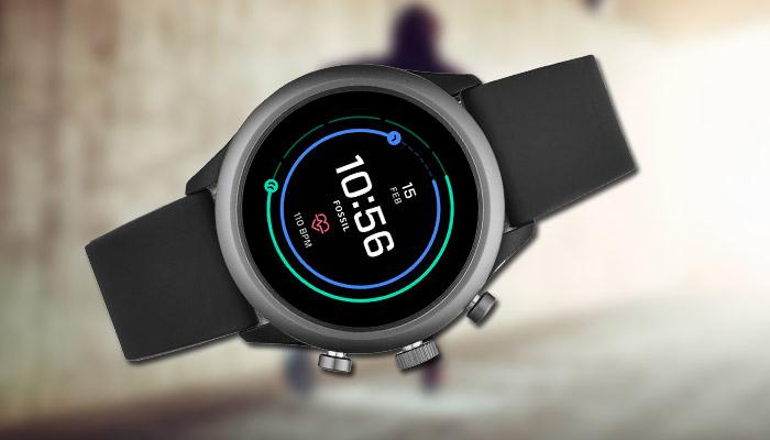 Smartwatch Fossil Sport Smartwatch con fondo running