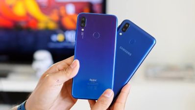 Samsung Galaxy M20 y Redmi Note 7