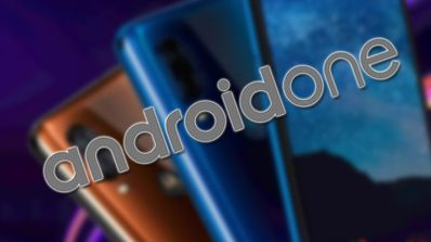 Android One con fondo de Motorola One Vision