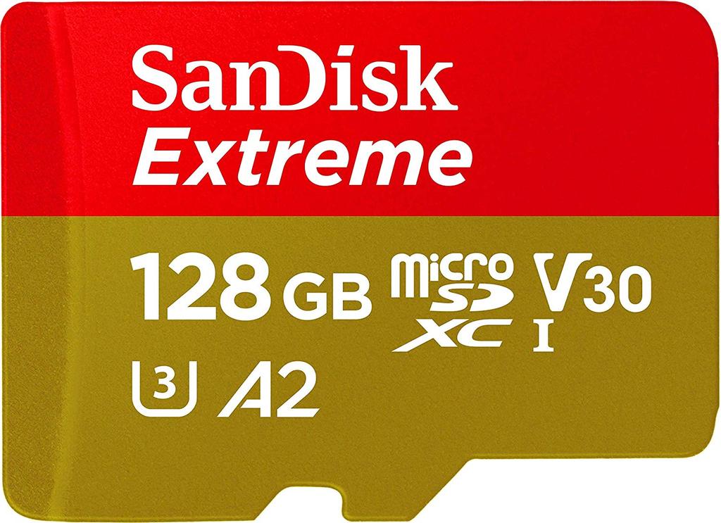 MicroSD SanDisk Extreme de 128 GB