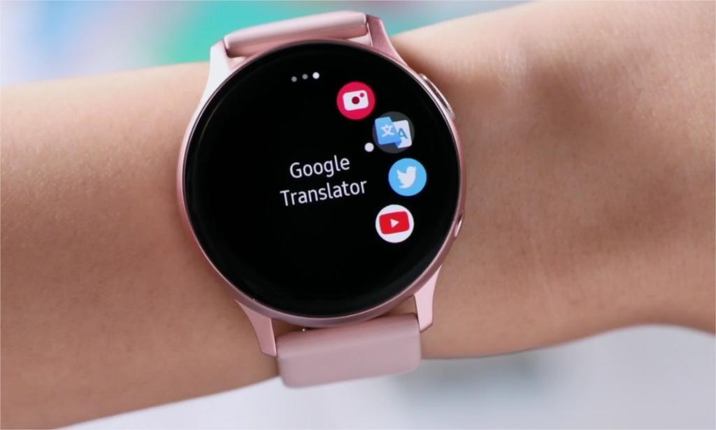 Traductor de Google en Samsung Galaxy Watch Active2