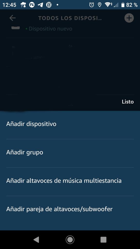 Añadir Amazon Echo en un grupo de música