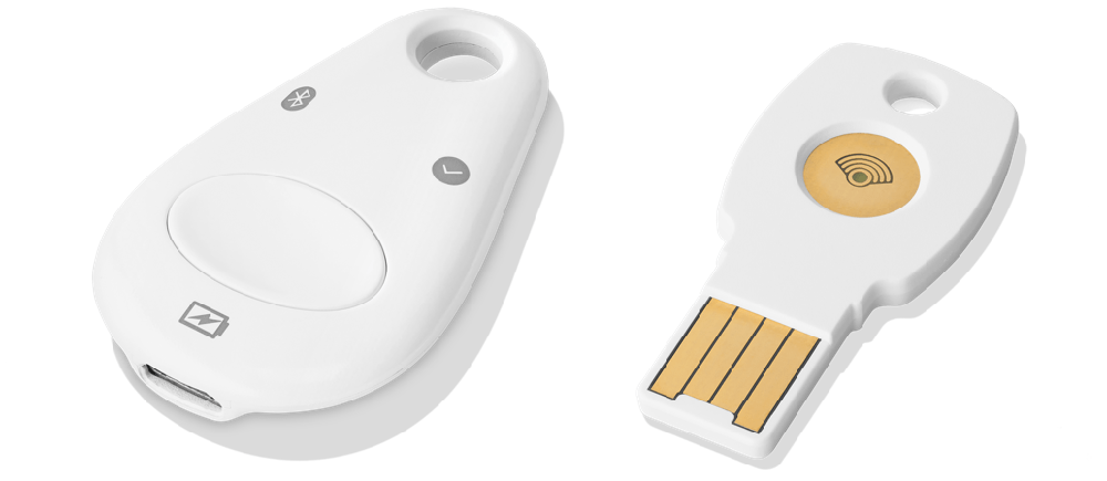 Google Titan Bluetooth y USB tipo A