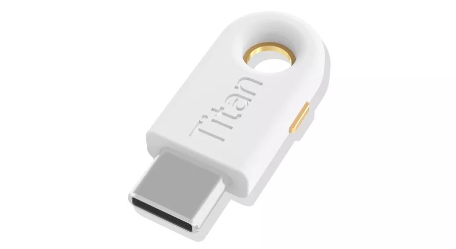 Llave de seguridad Google Titan USB tipo C
