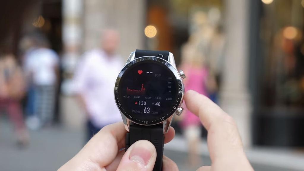Ritmo cardíaco con el Huawei Watch GT 2