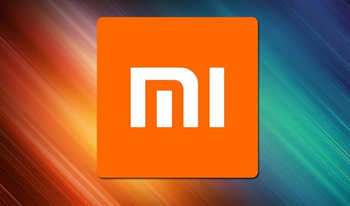 Logotipo de Xiaomi con fondo colores