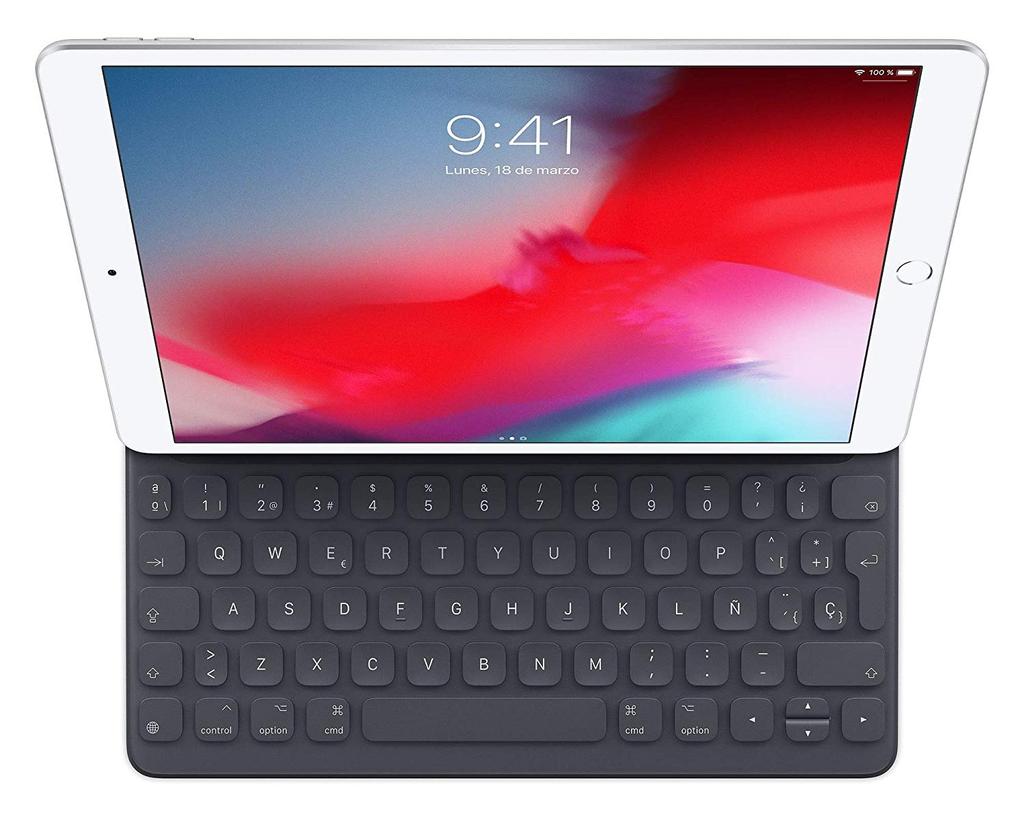 iPad conectado a un teclado
