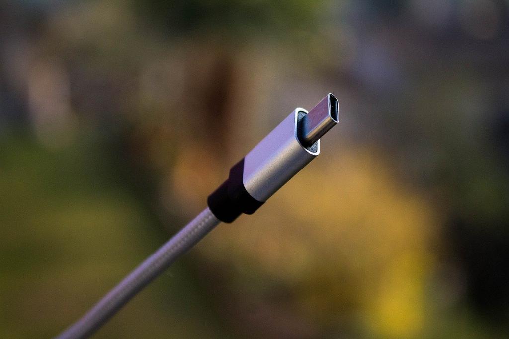 cable USB con acabado en nylon