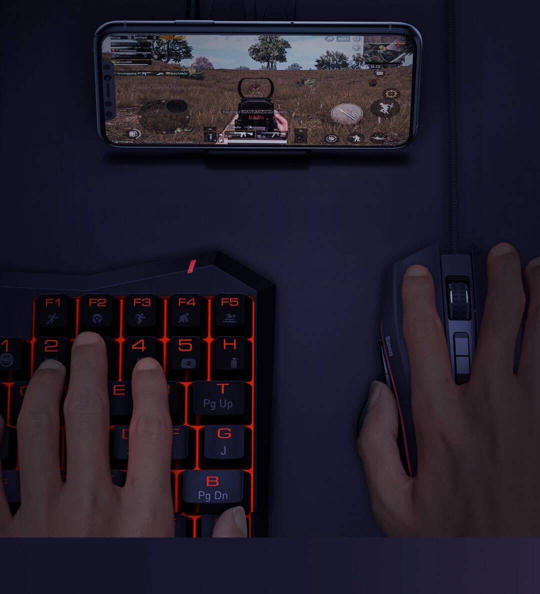 teclado gaming Xiaomi Baseus GAMO