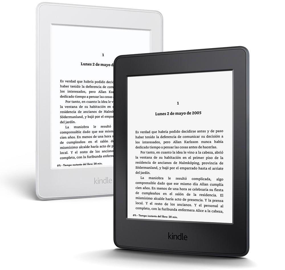 libro electrónico Amazon Kindle Paperwhite