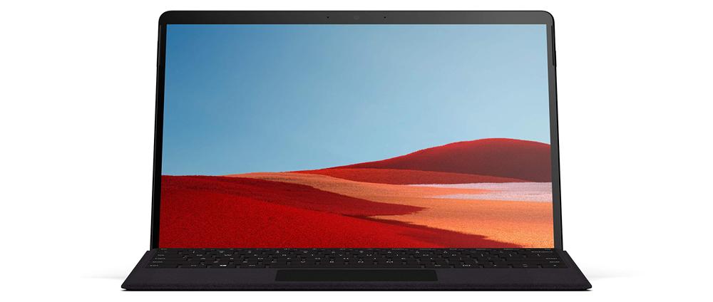 Imagen frontal de Surface Pro X