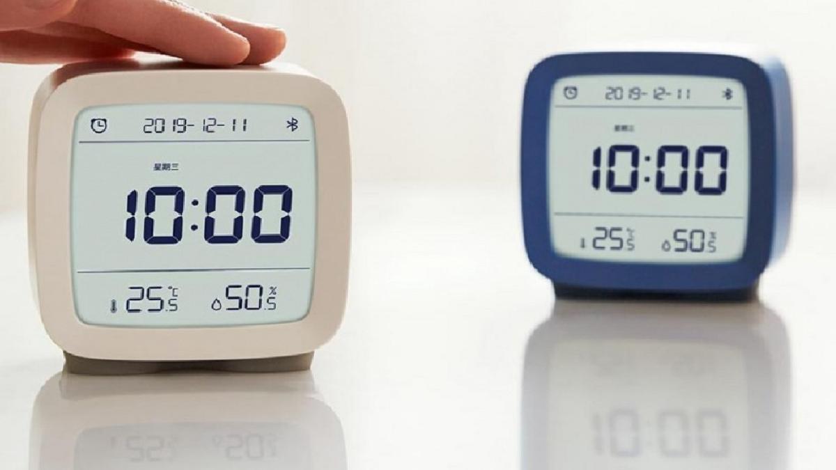 Qingping Reloj Despertador Digital Inteligente Con Bluetooth