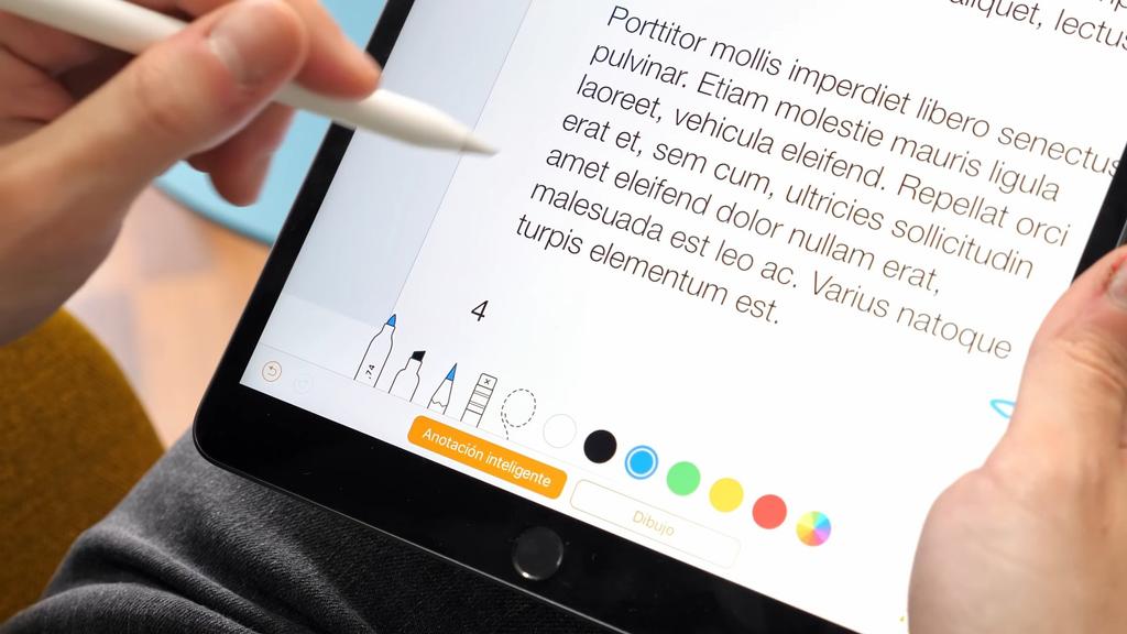 Apple Pencil del iPad Air