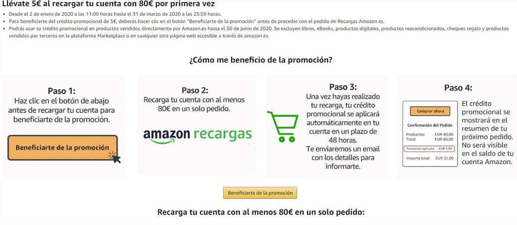 Promoción de Amazon
