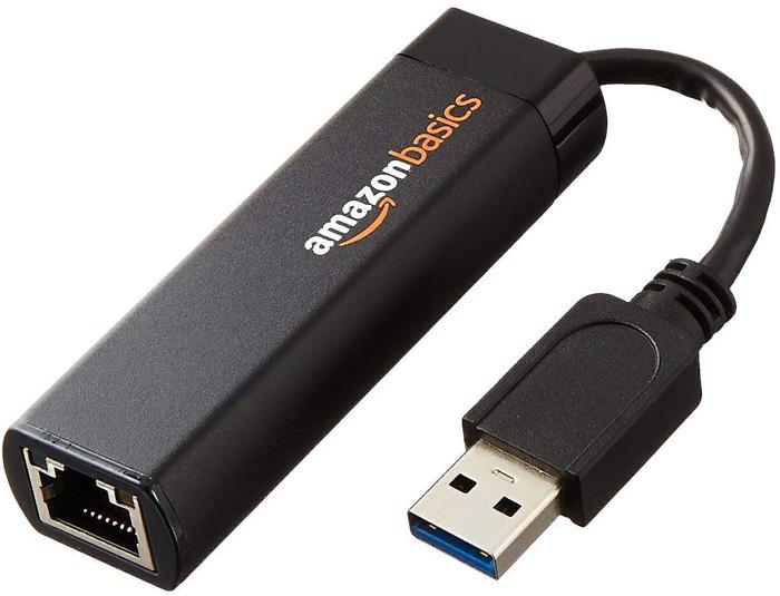 Adaptador Ethernet AmazonBasics - Adaptador de USB