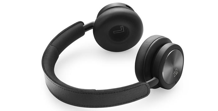 Diseño de los auriculares Bang & Olufsen Beoplay H8i de color negro