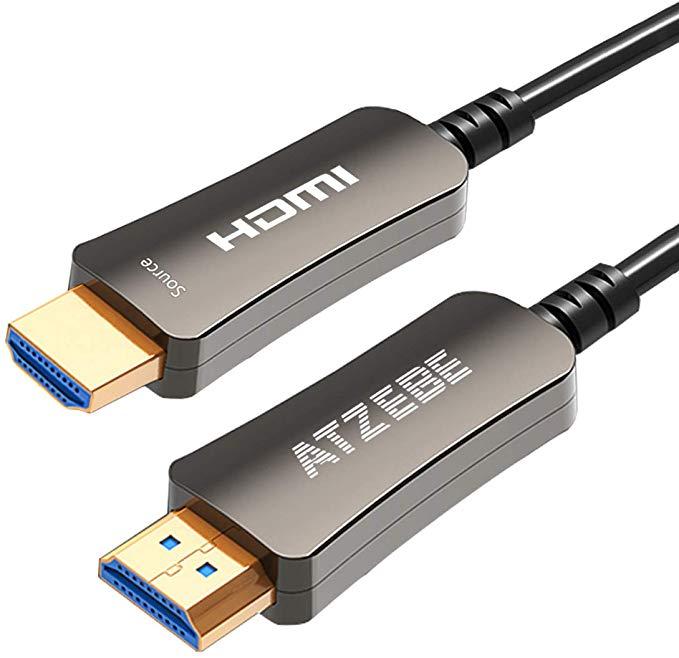 ATZEBE Cable HDMI Fibra Óptica