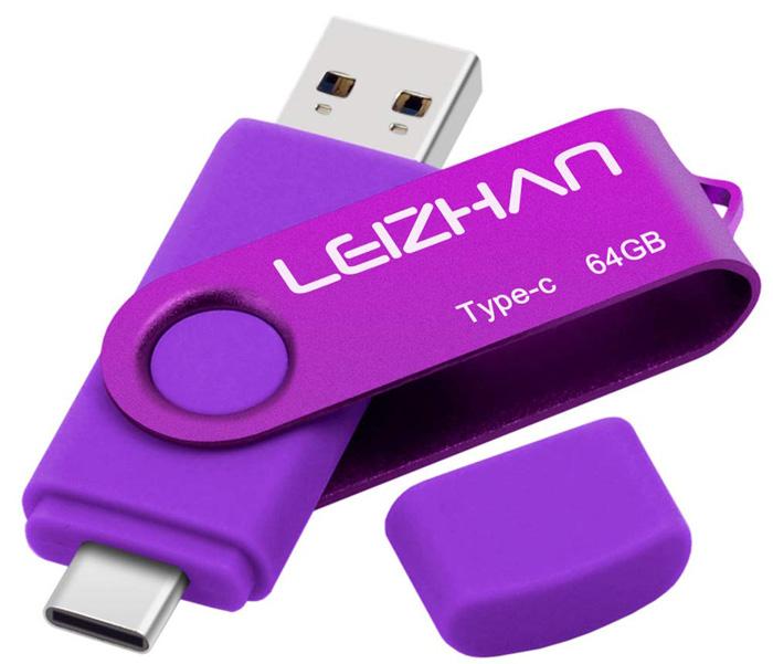Pendrive USB tipo C LEIZHAN USB