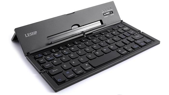 LESHP Bluetooth teclado para tablet