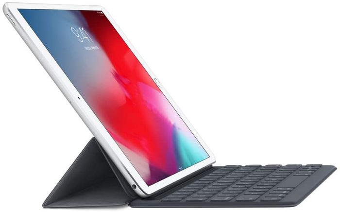 Diseño del teclado Apple Smart Keyboard con iPad