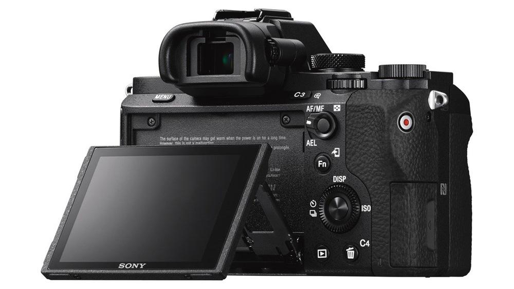 Pantalla de la cámara Sony Alpha ILCE-7M2K